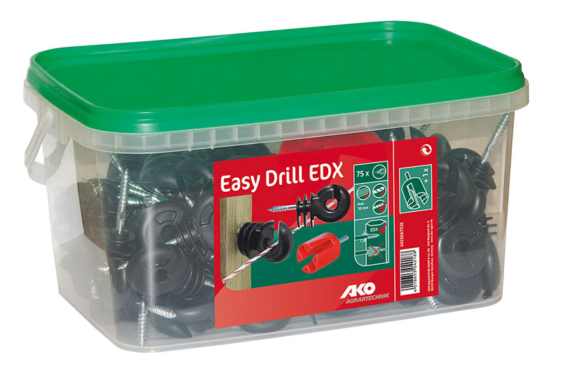Easy Drill Ringisolator mit durchgehender Stütze Set (Isolatoren inkl. Einschrauber)