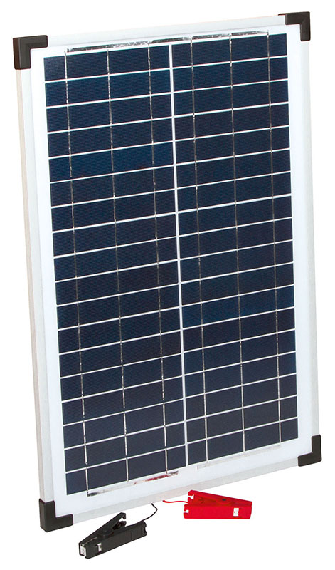 Solarmodul 25 Watt  inkl. Laderegler